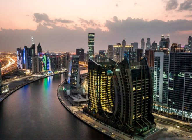 Da Vinci Tower, Interiors by Pagani