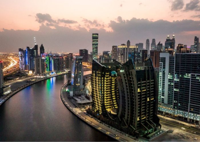 Da Vinci Tower, Interiors by Pagani