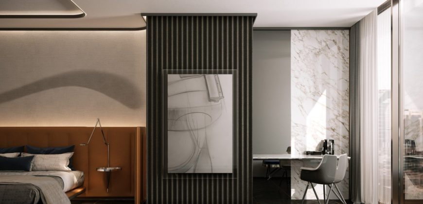 Da Vinci Tower, Interiors by Pagani