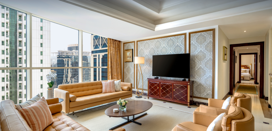 3 Bedrooms Apartment in Doha – West Bay Fully Furnished