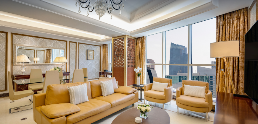 2 Bedrooms Apartment in Doha – West Bay Fully Furnished