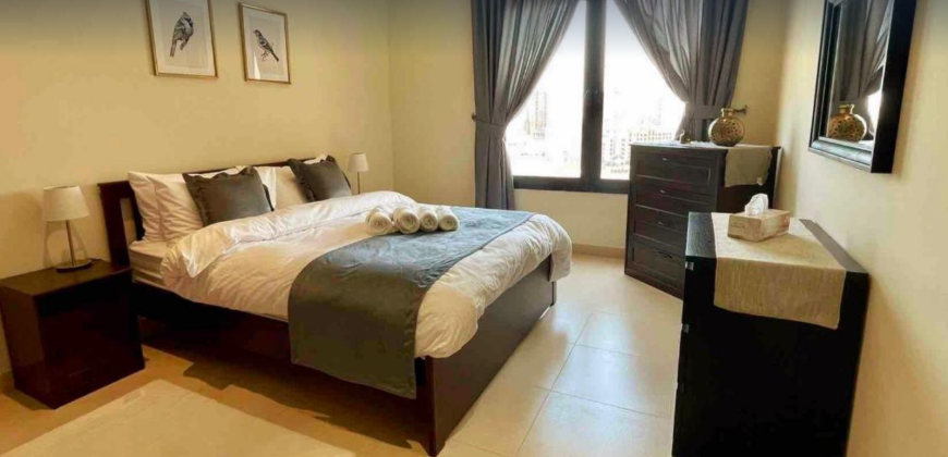 1 Bedroom Apartment in Doha – The Pearl Fully Furnished