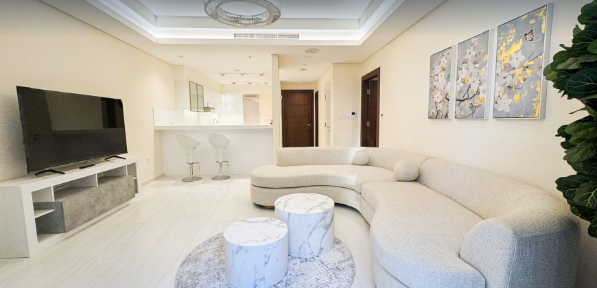 Stylish 1BHK, Crystal Walkway View – QAR 8,500