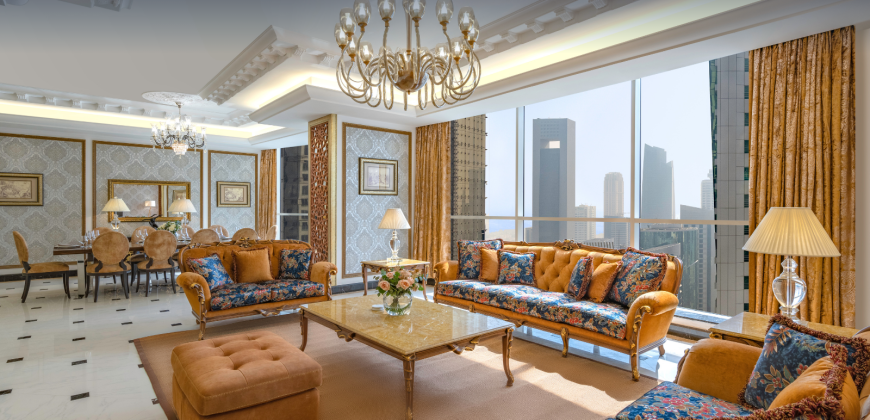 3 Bedrooms Duplex For Rent in Doha – West Bay Fully Furnished