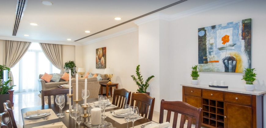 3 Bedrooms Apartment in Doha – Fereej Bin Mahmoud Fully Furnished