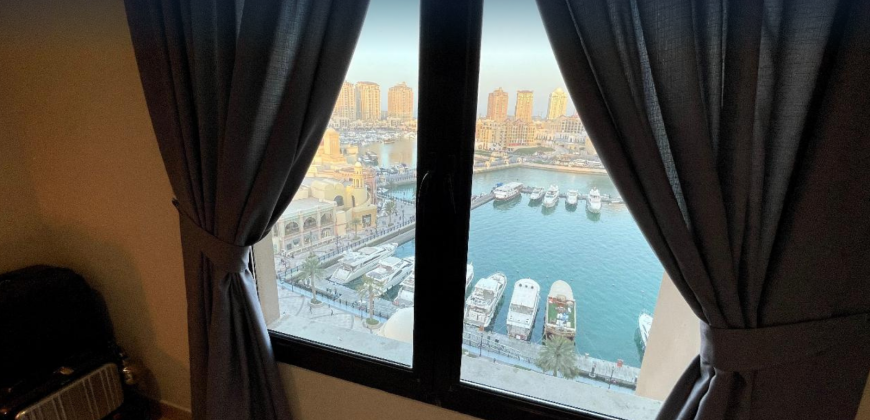 1 Bedroom Apartment in Doha – The Pearl Fully Furnished