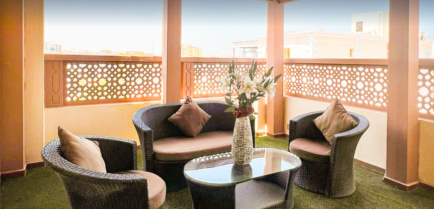 2 Bedrooms Penthouse For Rent in Doha – Al Sadd Fully Furnished