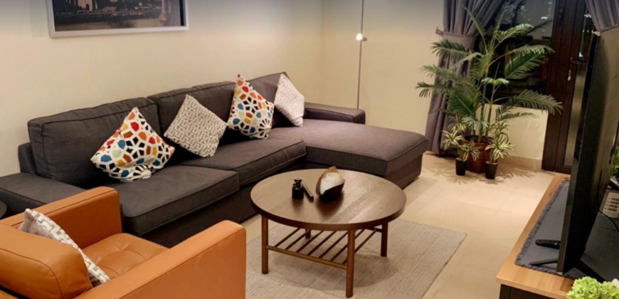 1 Bedroom Apartment in Doha – The Pearl Fully Furnished