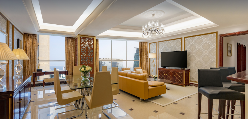 2 Bedrooms Apartment in Doha – West Bay Fully Furnished