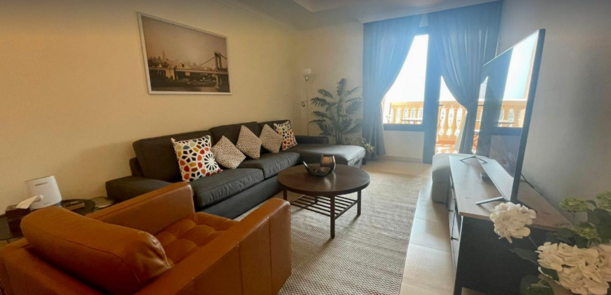 1 Bedroom Apartment in Doha – The Pearl Fully Furnished