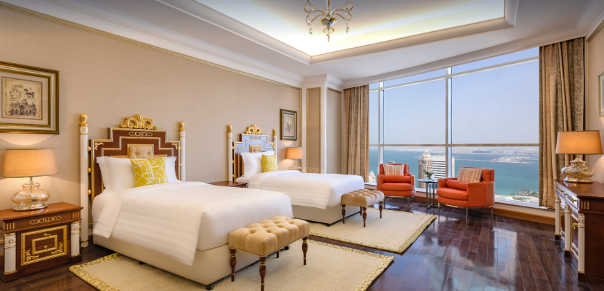 6 Bedrooms Apartment For Rent in Doha – West Bay Fully Furnished