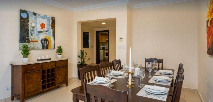 3 Bedrooms Apartment in Doha – Fereej Bin Mahmoud Fully Furnished
