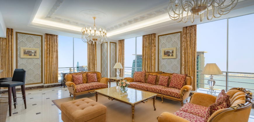 3 Bedrooms Grand Duplex in Doha – West Bay Fully Furnished