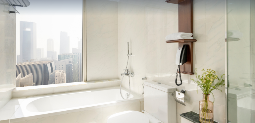 2 Bedrooms Apartment in Doha – West Bay Fully Furnished