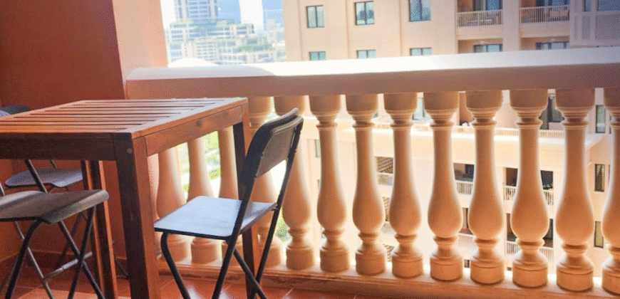 Fully Furnished 1 BHK Apartment in Porto Arabia