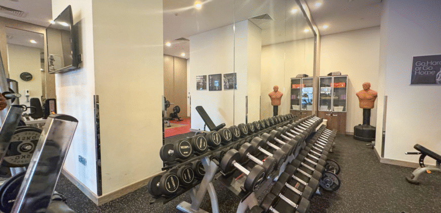 Stylish 1 Bedroom Apartment in Viva Bahriya | Marina View | Bills Included