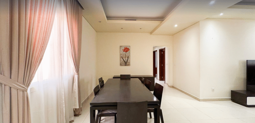 Fully Furnished 3 Bedroom Apartment in Al Sadd
