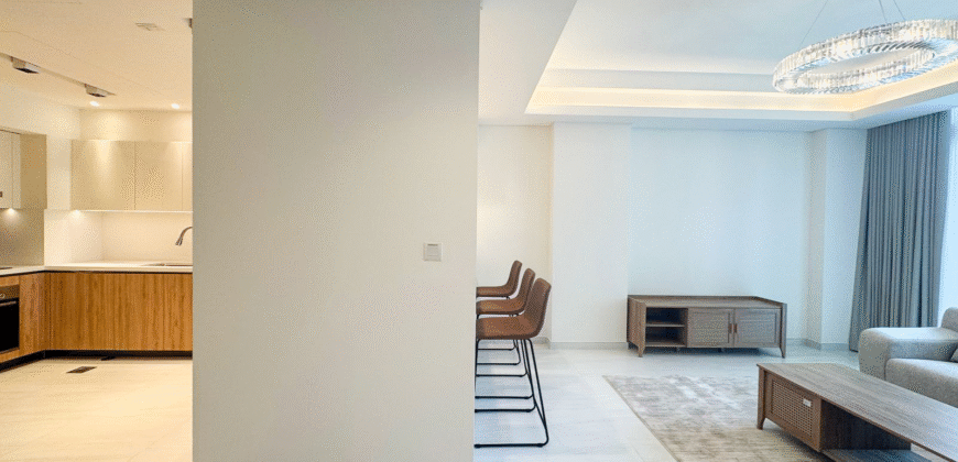 Brand-New 1BHK | Crystal Walk View | QAR 9,000