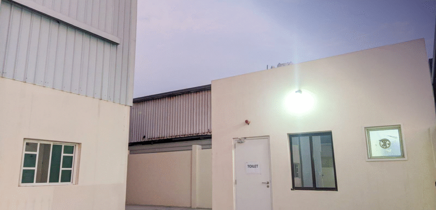 1,000 SQM Store with Garage – Birkat Al Awamer