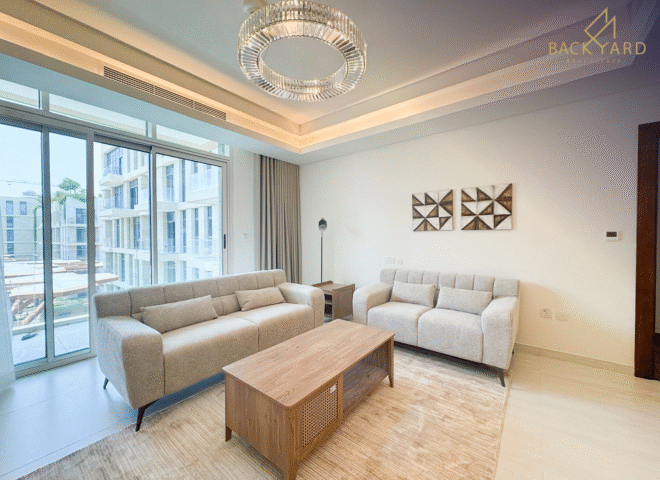 Brand-New 1BHK | Crystal Walk View | QAR 9,000