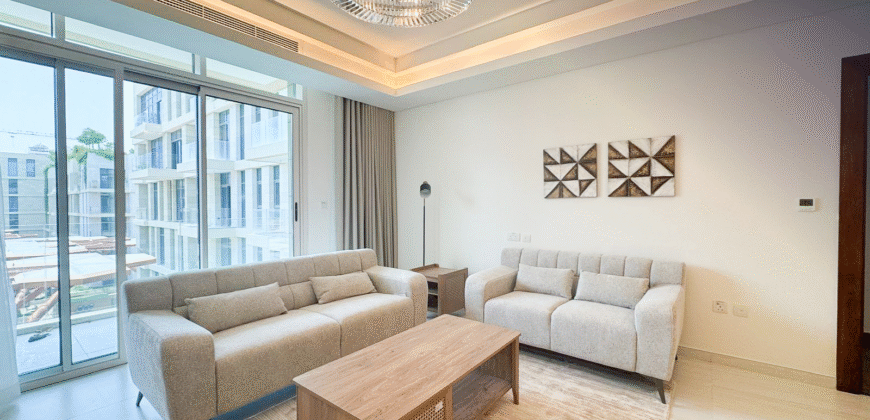 Brand-New 1BHK | Crystal Walk View | QAR 9,000