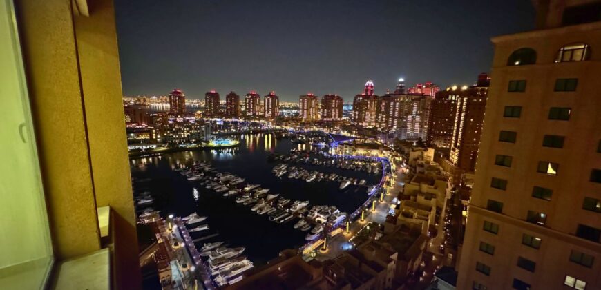 Waterfront 2BHK Apartment for Sale – Porto Arabia, The Pearl | QAR 2,200,000